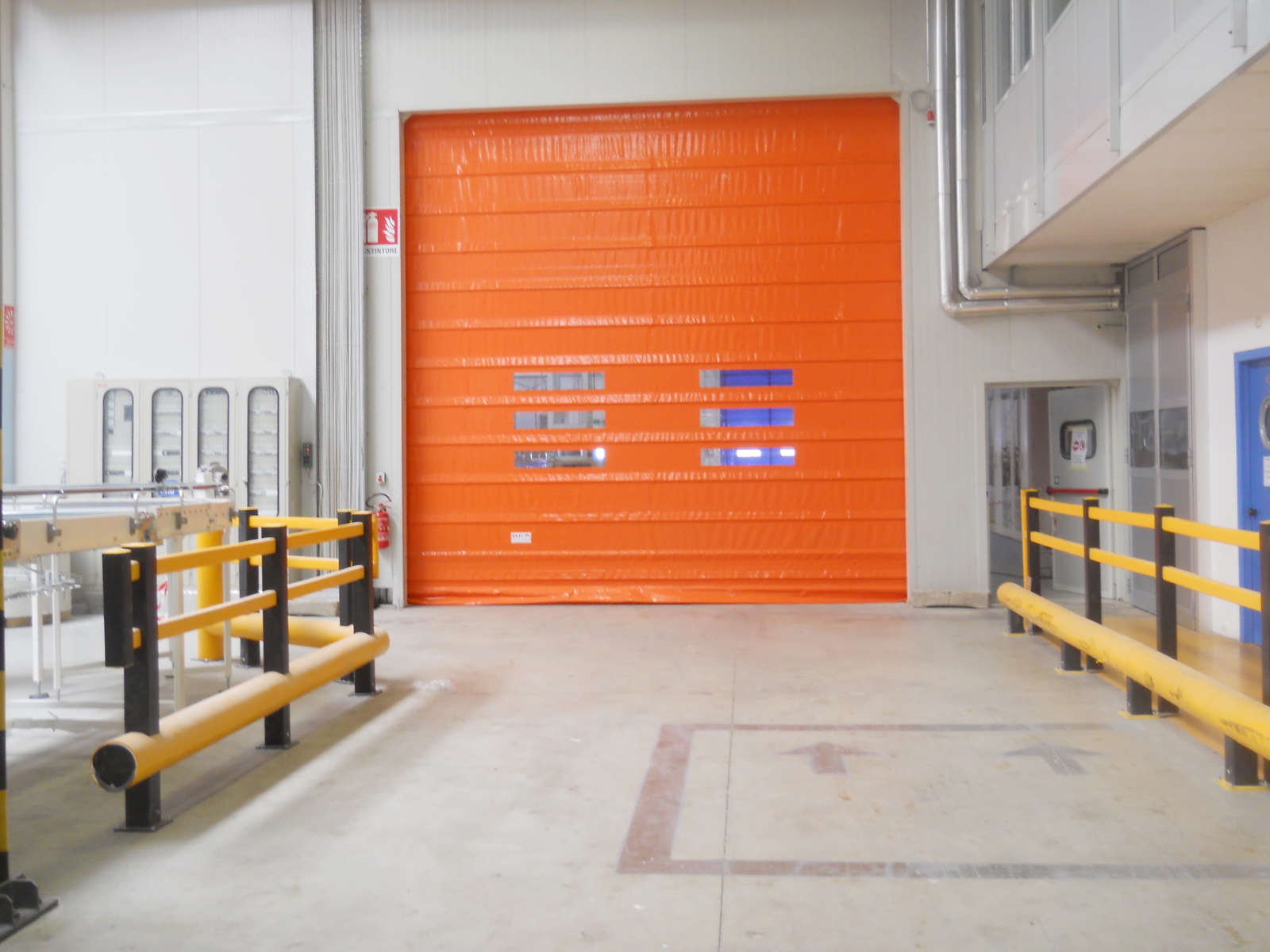OCM High-speed Fold-up Door Orange